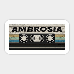 Ambrosia Mix Tape Sticker